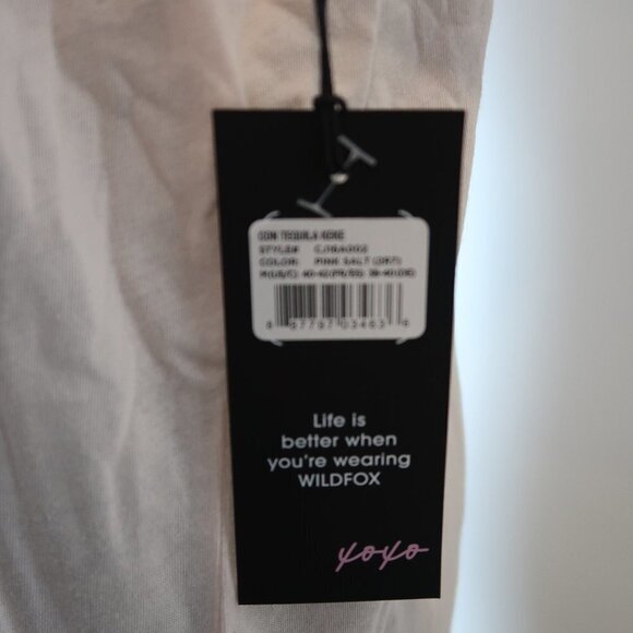 Wildfox Travels Well With Tequila T-Shirt XS - Picture 4 of 7